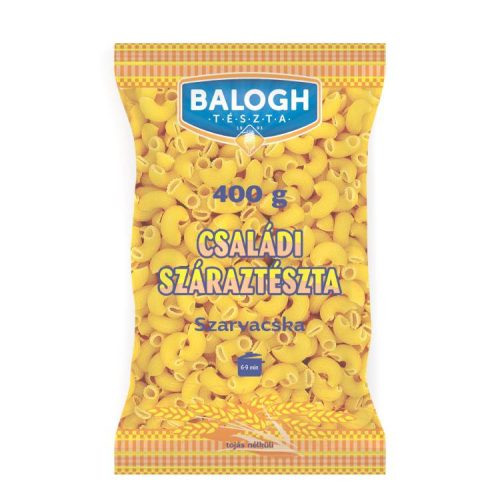 Balogh Tészta Szarvacska T.N.400G (e)