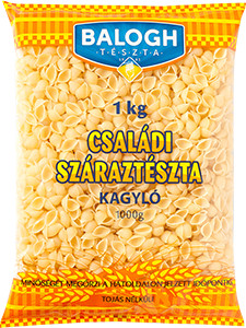 Balogh Családi Tészta Kagyló T.N.1Kg (e)