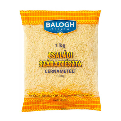 Balogh Családi Tészta Cérnam.T.N.1Kg (e)