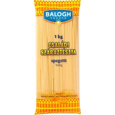 Balogh Családi Tészta Spagetti T.N.1Kg (e)