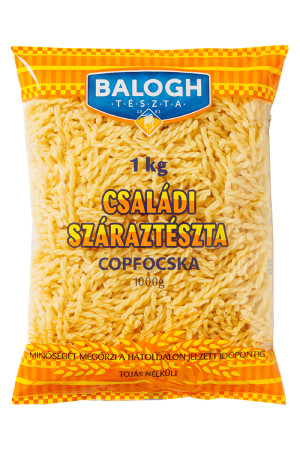 Balogh Családi Tészta Copfocs.T.N.1Kg (e)
