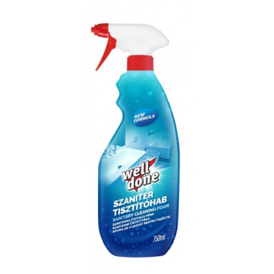 Well Done Szanitertisztító Hab 750Ml (e)