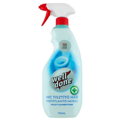 Well Done Wc Tisztító Hab 750Ml (e)