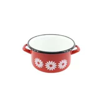 Zománcozott Lábas Mély Dekor 15cm 1.5 Literes