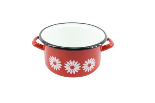 Zománcozott Lábas Mély Dekor 15cm 1.5 Literes