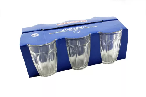 Pohár Kávés Kicsi 90ml 6 Darabos eng-012 (24/#)