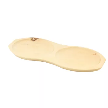 Bufetă din lemn 2 părți 46 cm