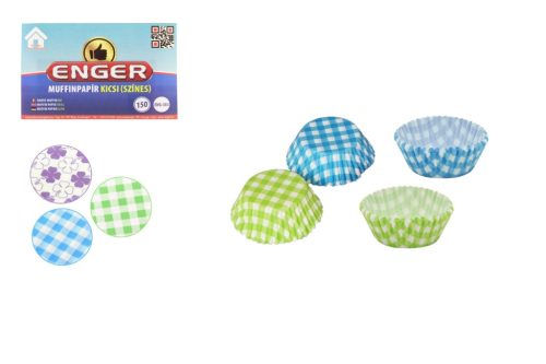Muffinpapír Kicsi Színes/150db eng-303