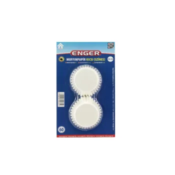 Muffinpapír Kicsi Fehér 60 Darabos eng-304 (360/#)