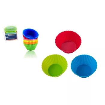   Muffinsütő Kosár Szilikonos 12 Darabos eng-286 (60/gy_240/#)