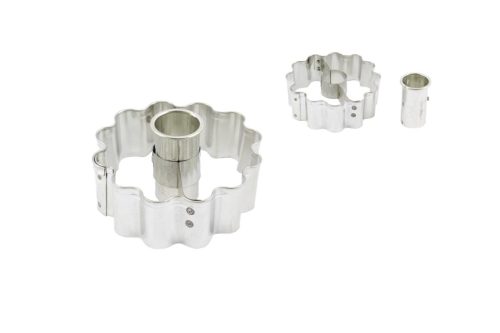 Linzerkiszúró 1db-os 8cm Kétfunkciós
