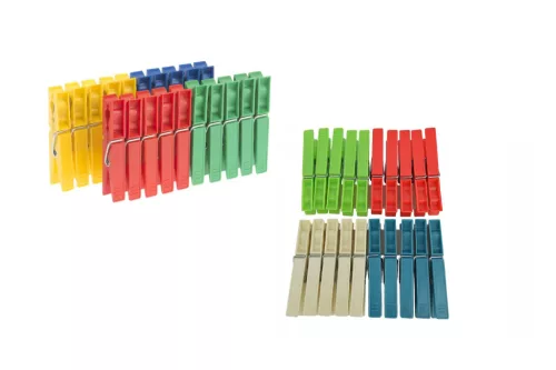 Pensetă 20 buc „Aku” colorat