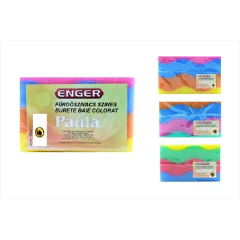 Fürdőszivacs Színes Paula (24/gy_120/#)