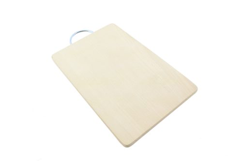 Vágódeszka Fa+Fémfül 18*29cm