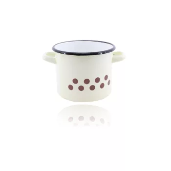 Zománcozott Fazék Krém 17cm 3.25 Literes