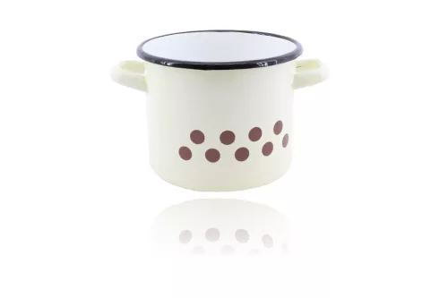 Zománcozott Fazék Krém 17cm 3.25 Literes