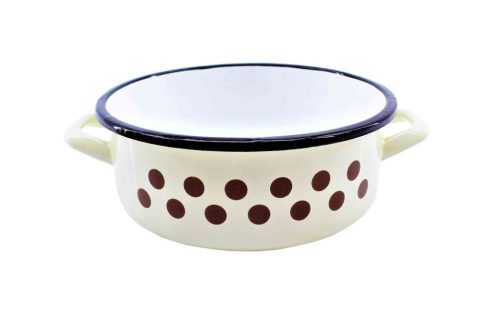 Zománcozott Lábas Krém 21cm 2.75 Literes