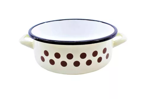 Zománcozott Lábas Krém 21cm 2.75 Literes