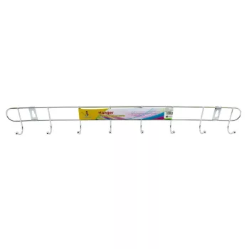 Raft cromat pentru haine 8 cârlige ing-503