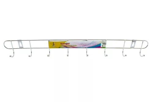 Raft cromat pentru haine 8 cârlige ing-503