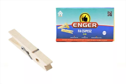 Pensete Lemn 36buc ing-058