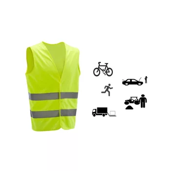 Vest Visibility Yellow XXXL eng-195