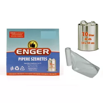 Pipere Gunoi 10 litri 40buc Enger
