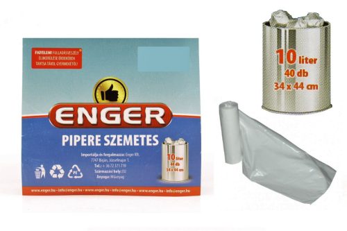 Pipere Gunoi 10 litri 40buc Enger
