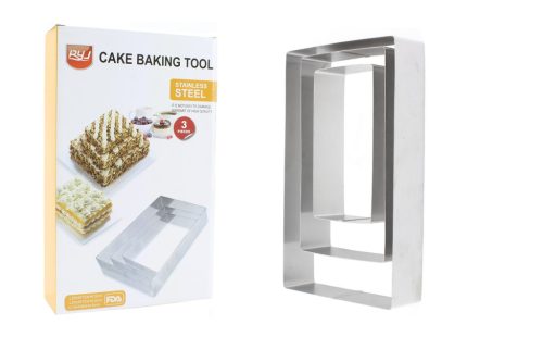 Tortaforma 3 Darabos Téglalap eng-414 