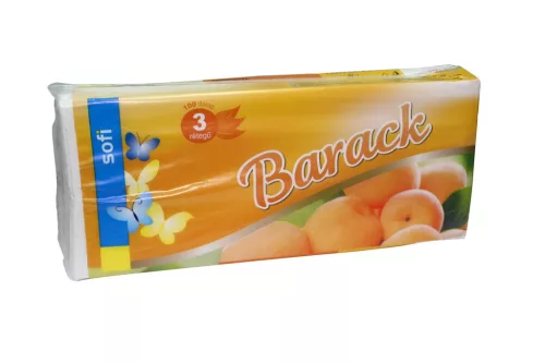 Papírzsebkendő Sofi 100 Darabos Illatos Barack (50/#_1200/rkl)