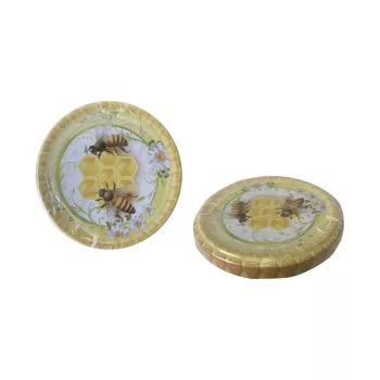Menetes Tető 82mm 10 Darabos Mézes Dekoros (60/#)