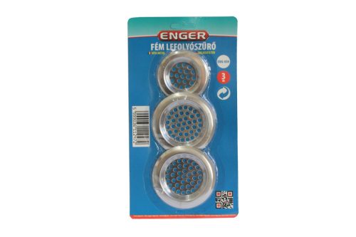 Lefolyószűrő Fém 3 Darabos eng-458