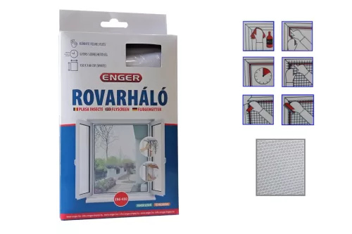 Rovarháló Fehér 150*180cm Tépőzárral eng-480 (96/#)