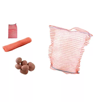  Zöldséges Zsák Piros 20kg 40*60 eng-487 (1000/gy_6000/#) CSAK EGÉSZ GYŰJTŐ RENDELHETŐ