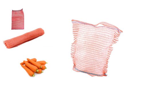 Zöldséges Zsák Piros 10kg 33*47 eng-488 