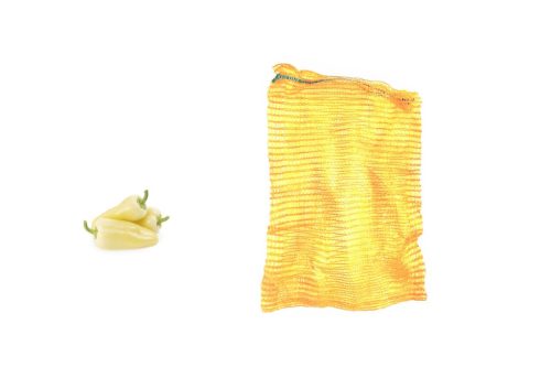 Zöldséges Zsák Sárga 20kg 40*60 eng-491 CSAK EGÉSZ GYŰJTŐ RENDELHETŐ