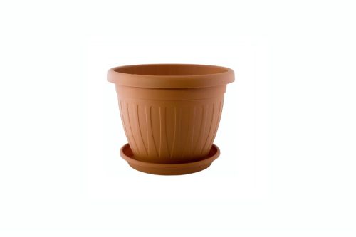 Virágcserép+Alátét Venecia 14cm Terra 