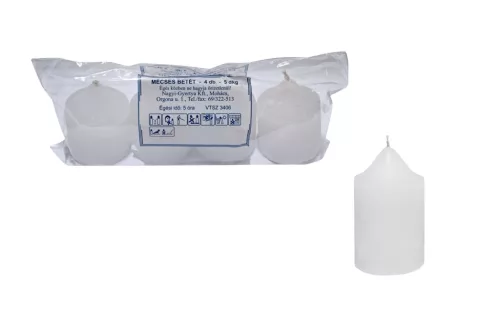 Mécses betét 5dkg 4 Darabos (55/#)