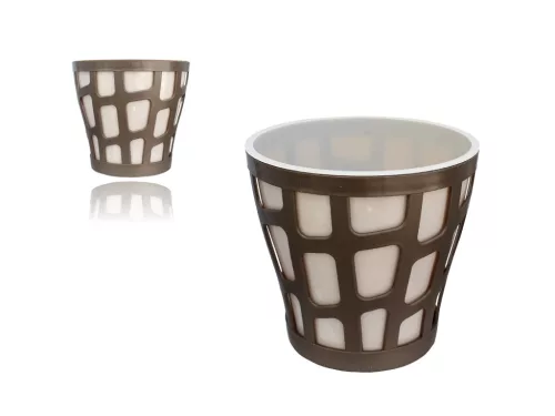 Ghiveci Savana 16cm Terra-Cream