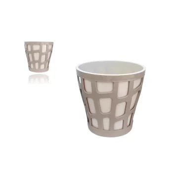 Ghiveci Savana 16cm Mocha-Antracit