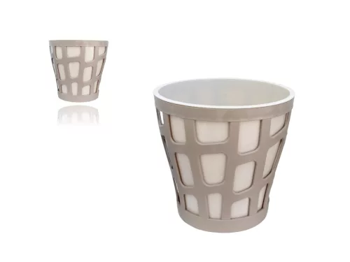 Ghiveci Savana 16cm Mocha-Antracit