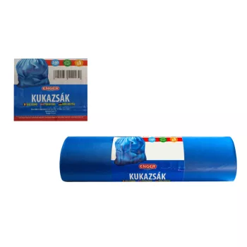   Kukazsák Kék 240 Literes 115*130cm 10 Darabos (15/#_660/rkl)