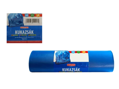 Kukazsák Kék 240 Literes 115*130cm 10 Darabos (15/#_660/rkl)