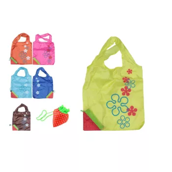 Geanta Shopping Pliabila Strawberry eng-517