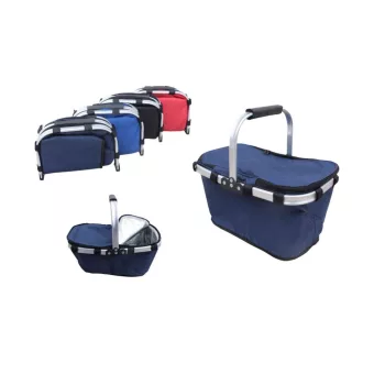 Shopping Cart Folding Metal Frame + Textile Fabric eng-540