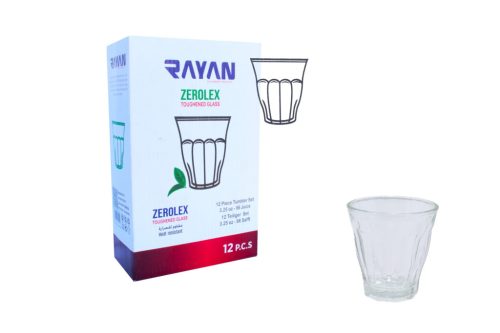 Pohár Üveg Kávés 75ml Zerolex 12db