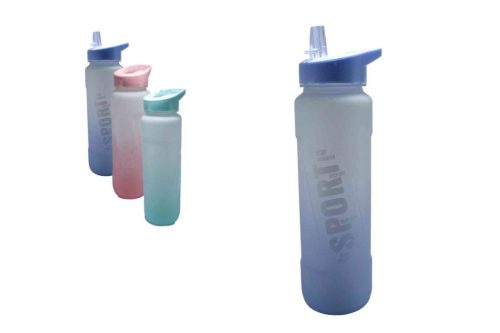 Kulacs Színes + Szívószál 770ml Lu-20