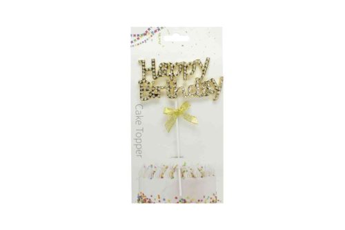 Party Accessories ''Happy Birthday'' Cake decoration Lu-37