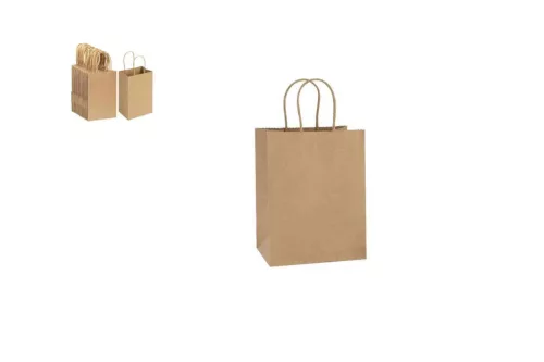 Ajándéktasak Papír Mini 12*15*6cm Lu-74 (12/gy_2004/#)