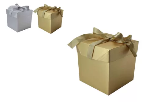 Ajándék Doboz Papír 15*15*15cm Lu-92 (12/gy_360/#)